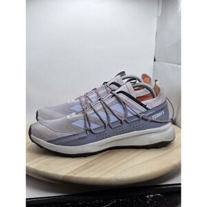 Women's Size 9- Adidas Terrex Voyager 21 Purple Blue Outdoor Hiking Shoes HQ0945